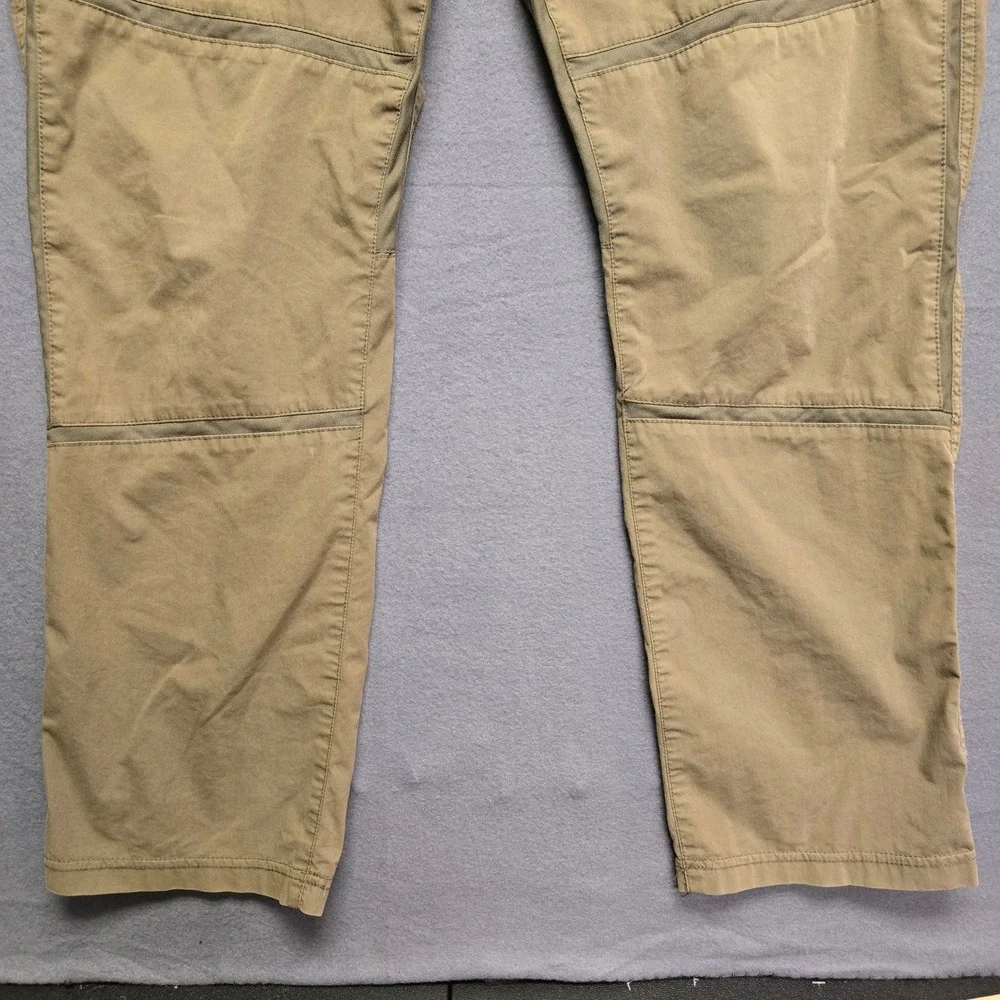KUHL Free Radikl Hiking Pants 38x30 Khaki Tan Stretch Enduro Cargo Outdoor